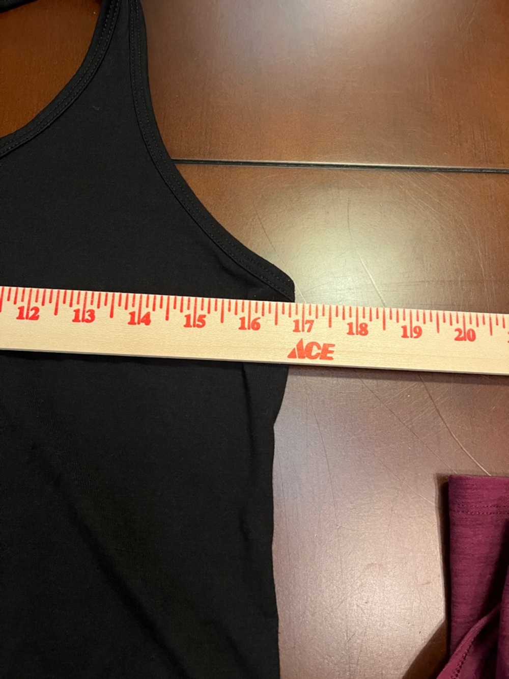 Old Navy Racerback Tank Tops in Berry and Black (2) - Picture 6 of 6